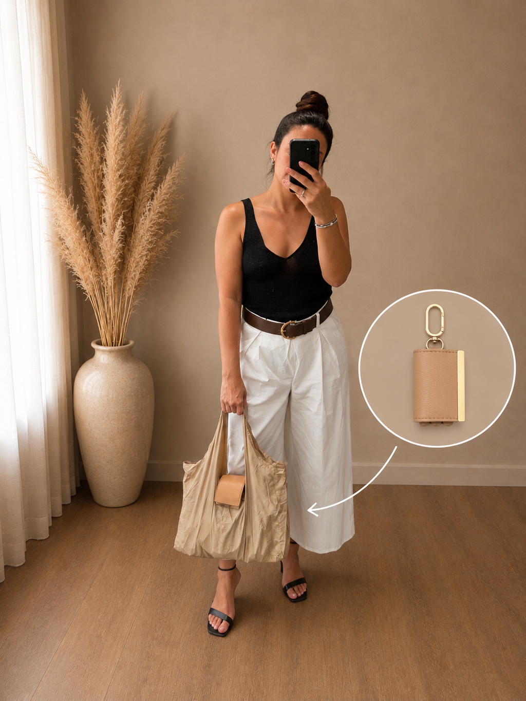 Sac pliable porte-clés