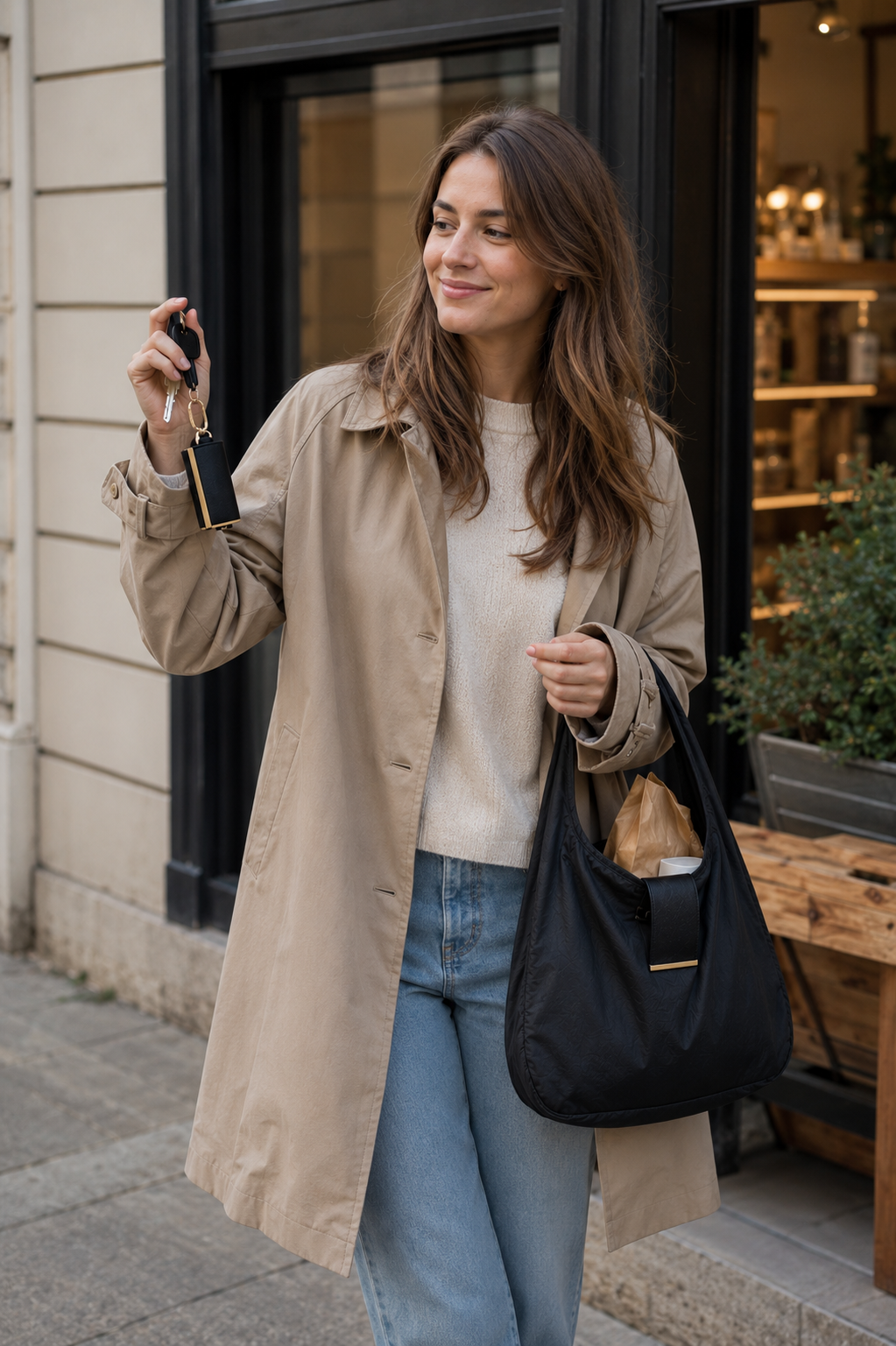Sac pliable porte-clés