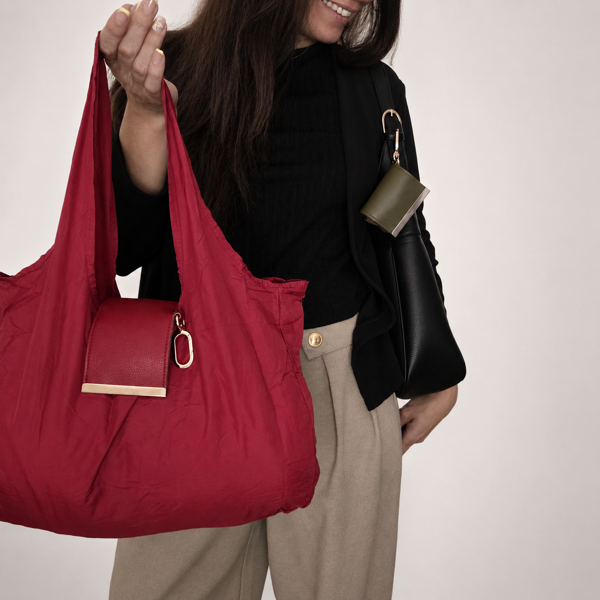 Sac pliable porte-clés